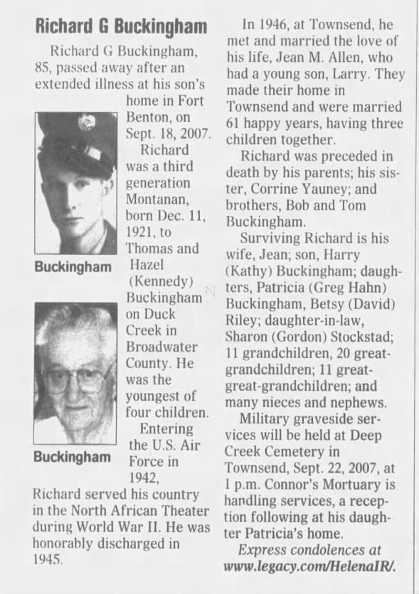 Clipping from The Independent-Record
